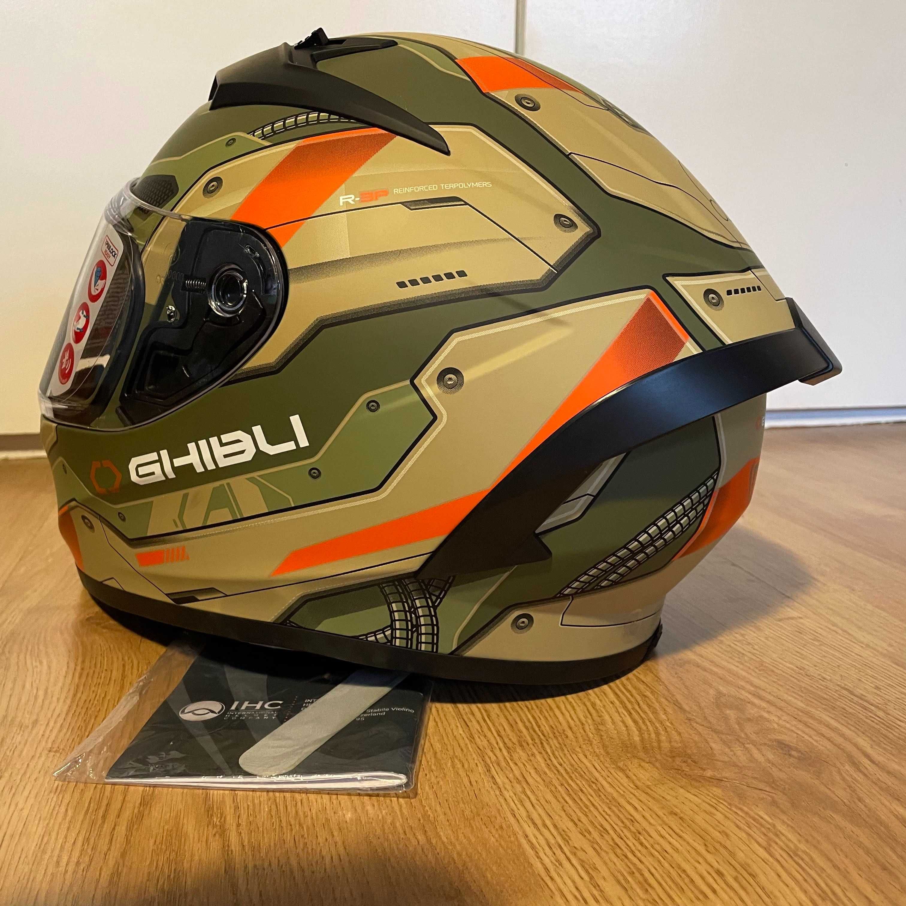Capacete (L) Moto Novo - Vemar Ghibli Robot