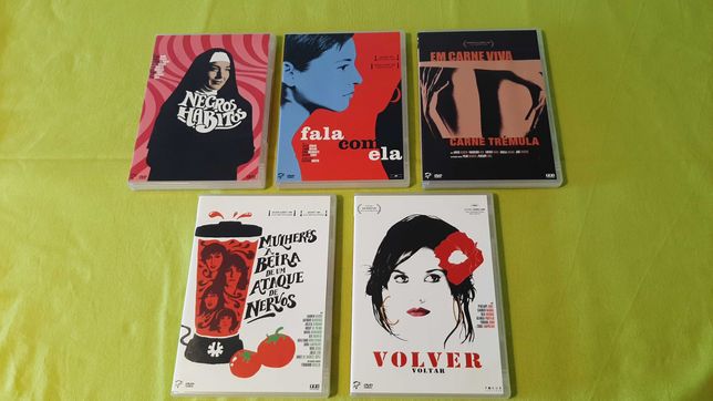 Filmes de Pedro Almodóvar - 5 dvds