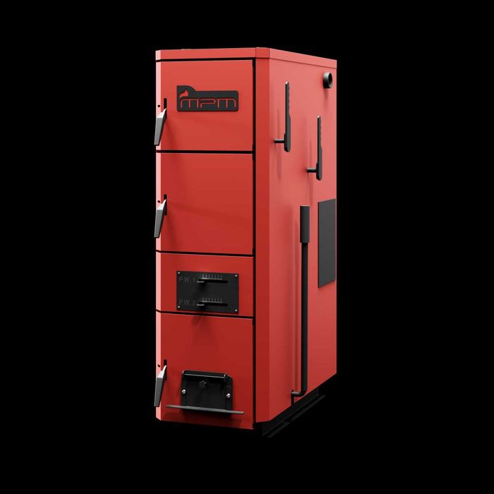 Piec MPM DS DUO 8–17 kW 5 klasa – drewno i węgiel, bez bufora