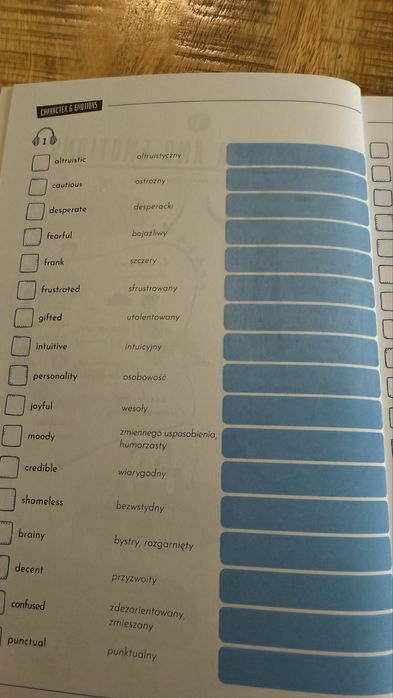 Angielski słowo do słowa B1