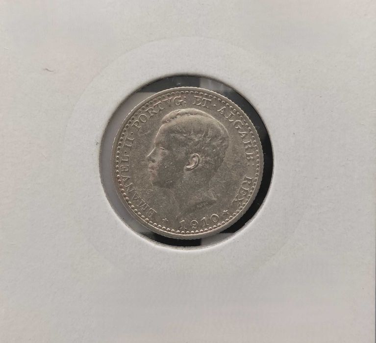 Moeda 100 Reis - 1910 - Prata - Bela