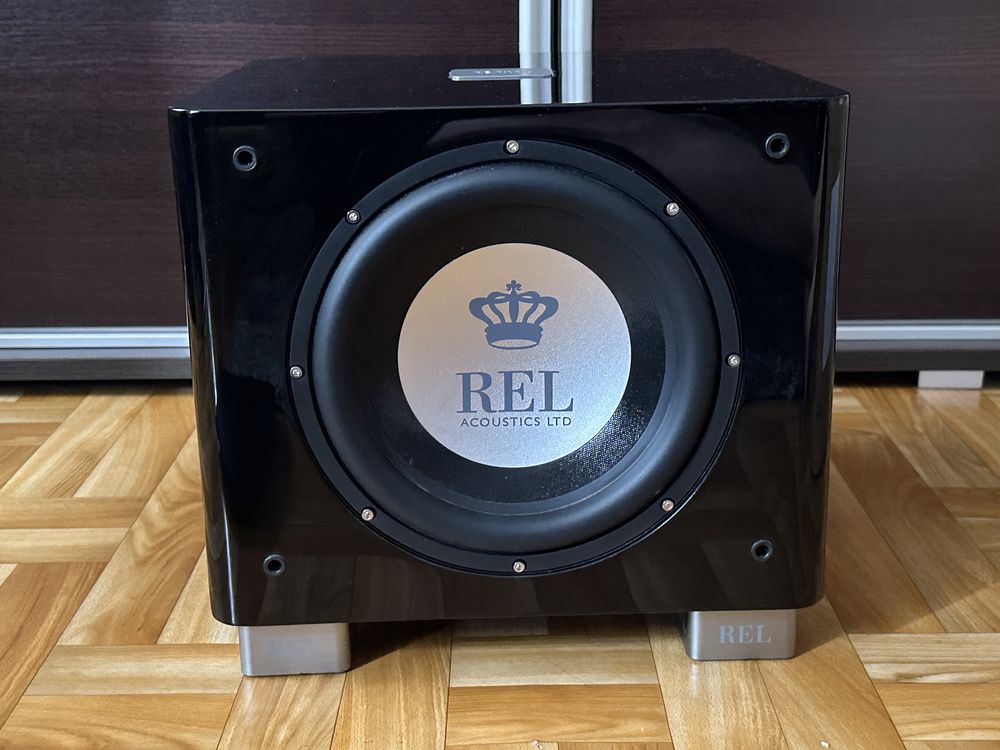 Rel Acoustics SUBWOOFER aktywny Rel T9x T/9x  czarny połysk