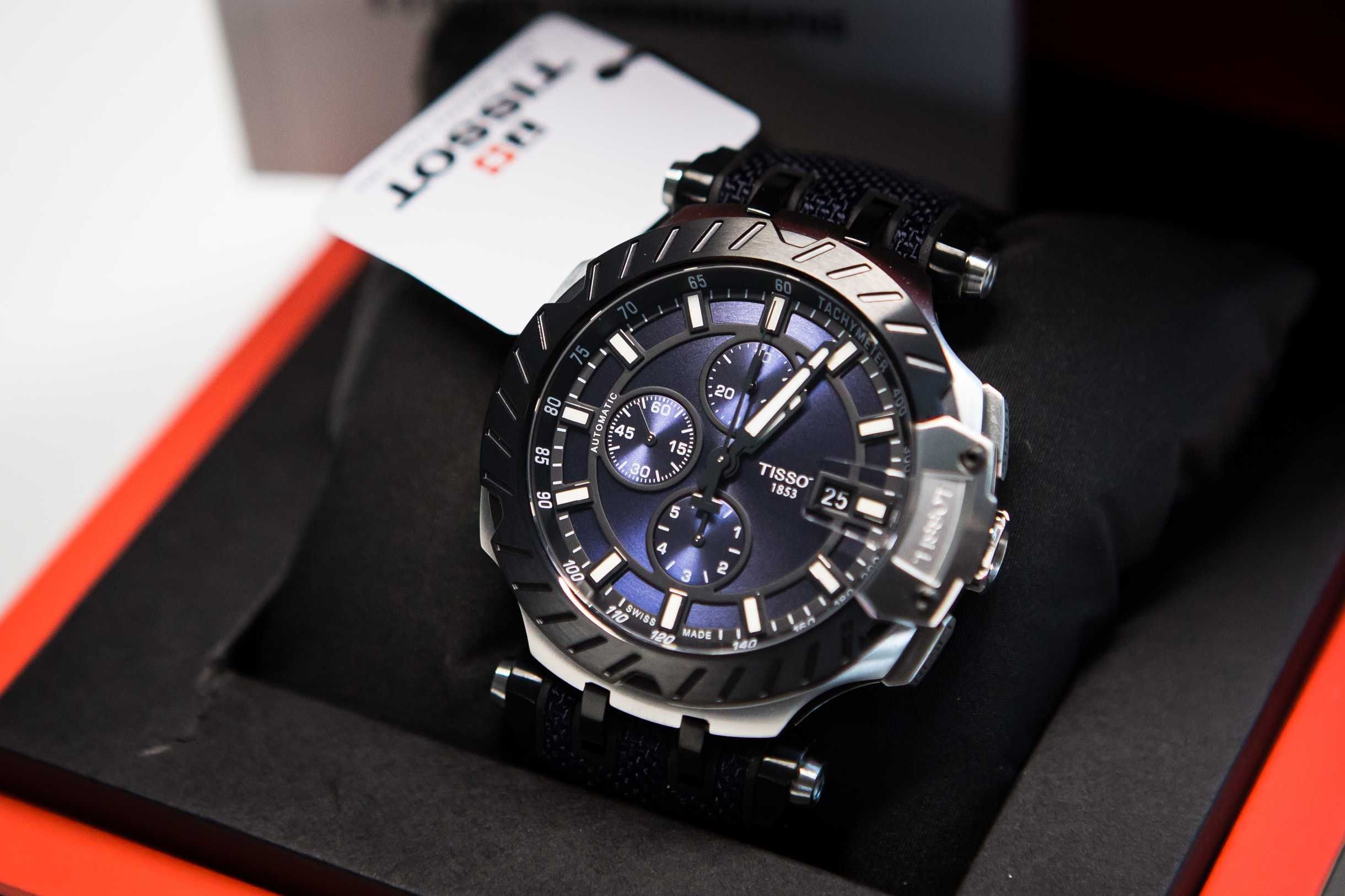 Nowy Tissot T-Race Automatic Chrono T115.427.27.041.00 męski zegarek