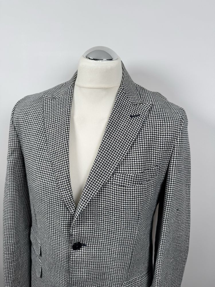 Massimo Dutti lniana marynarka M
