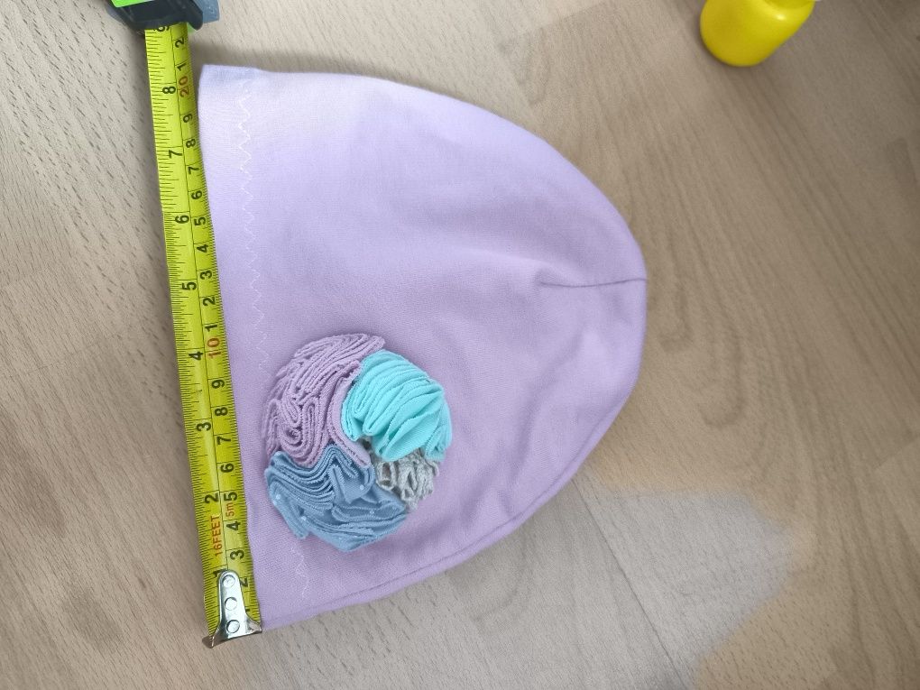 Czapka i opaska dla dziewczynki 3-4 lata