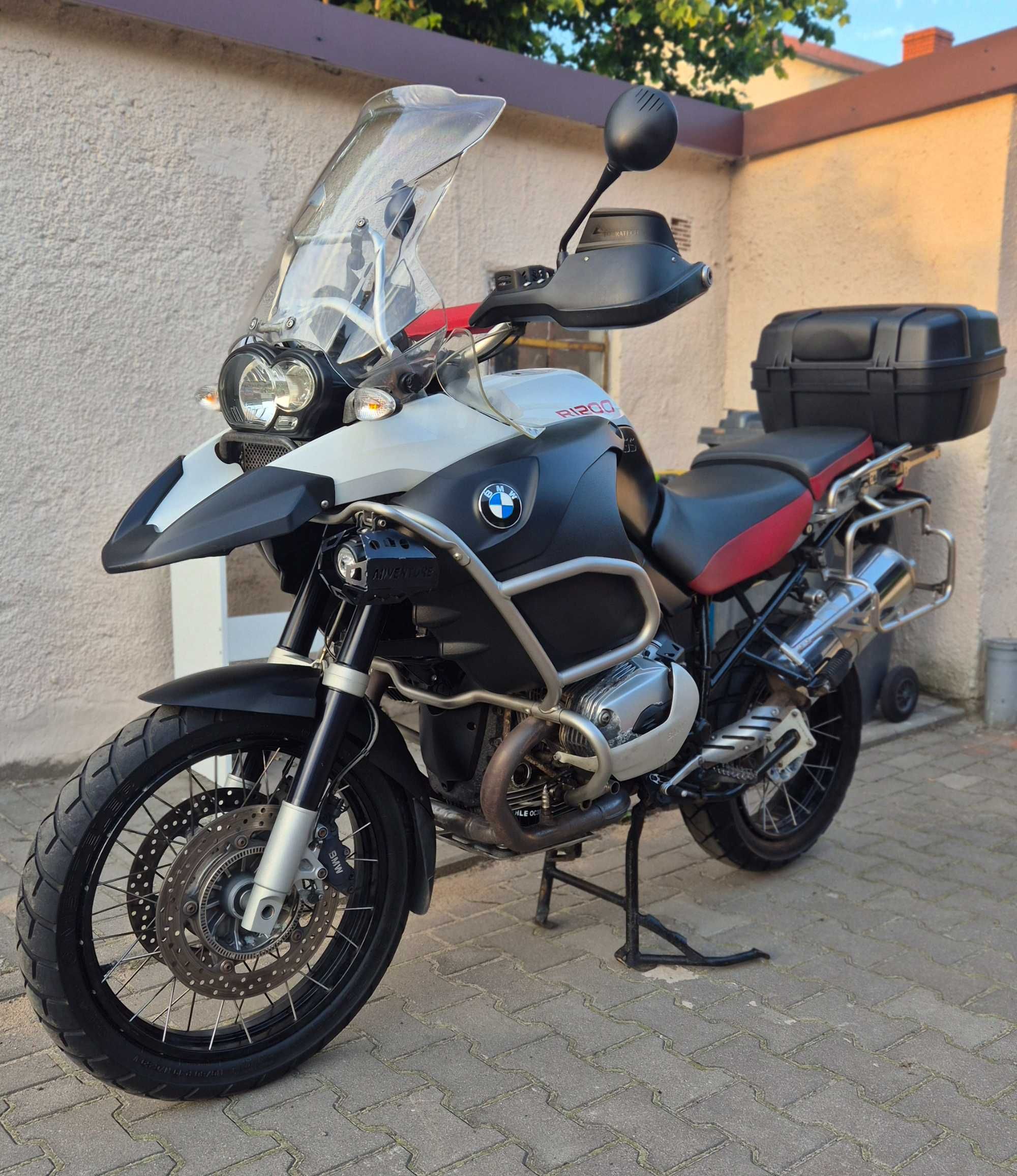 BMW Gs 1200 R Adventure K25 Gotowy na sezon Dużo dodatków ZAMIANA