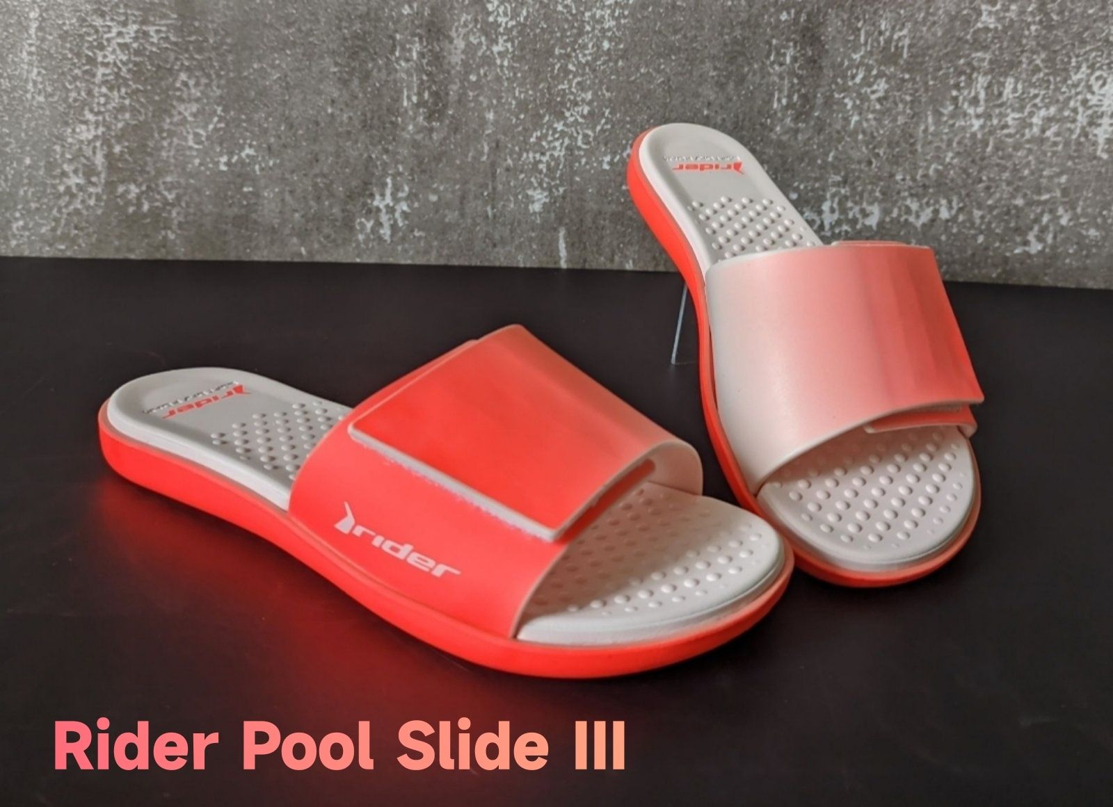 Шльопанці жіночі Rider Pool Slide рожеві сланці оригінал Бразилія
