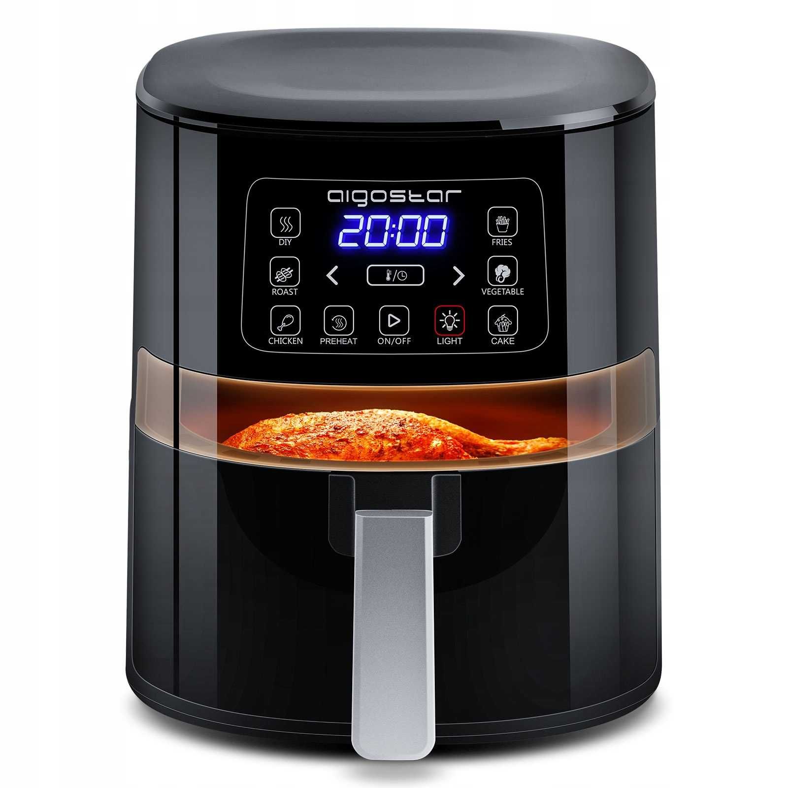 Frytkownica beztłuszczowa air fryer Aigostar 300010XVE 1600W 4L