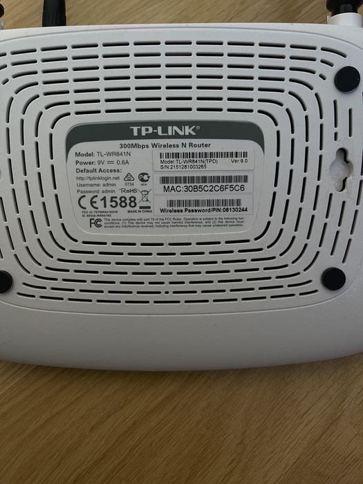 WiFi TP Link TL-WR841N (300 Mbps)