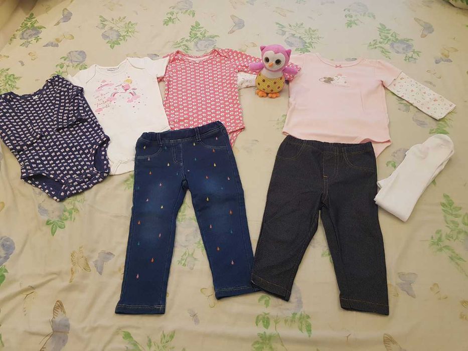 Комплект (боди, бодіки, джинси, легінси, колготи) Carters, 80/86
