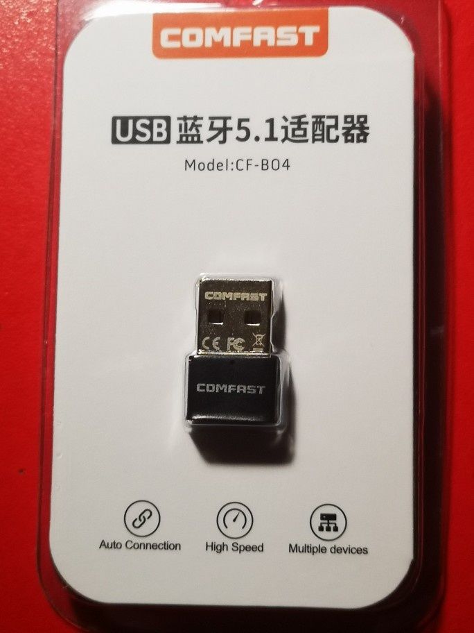 USB флешка с Bluetooth 5.0, 5.1, блютуз переходник для компьютера