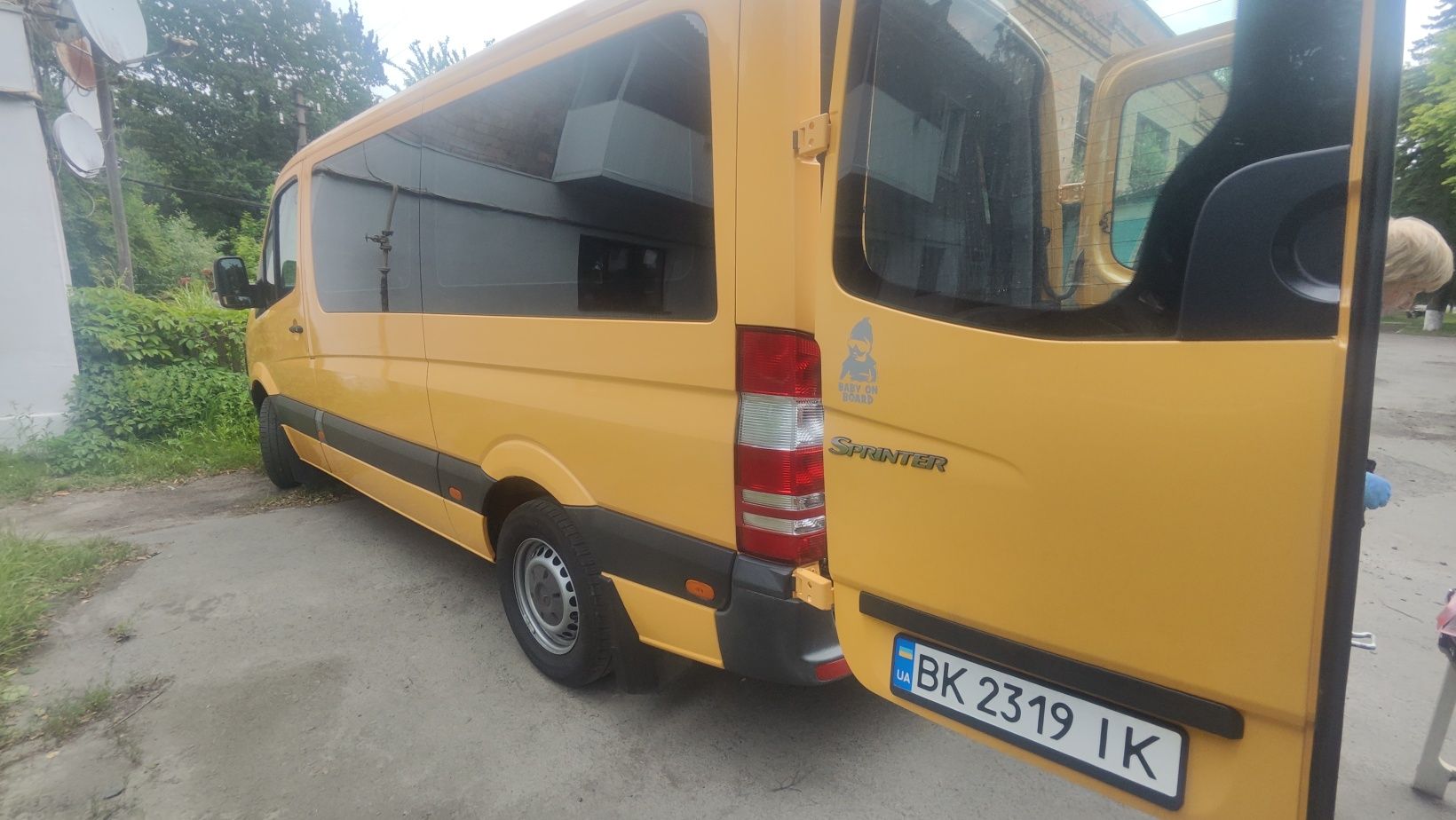 Спринтер оригінальний пасажир.