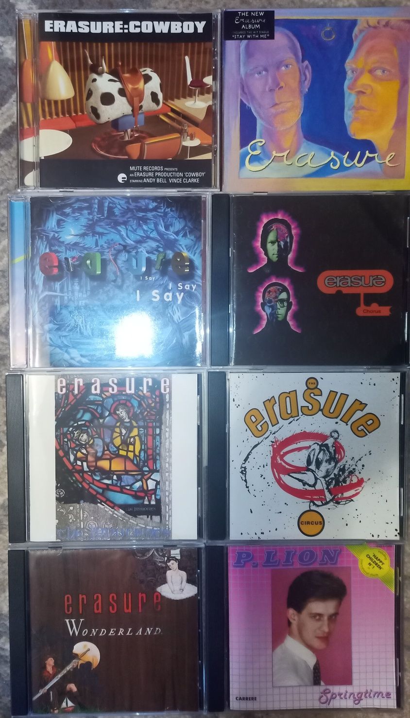 Smokie.Dee D.Jackson.Chilly.Ivan Cattaneo. Bee Gees.Erasure та інші CD