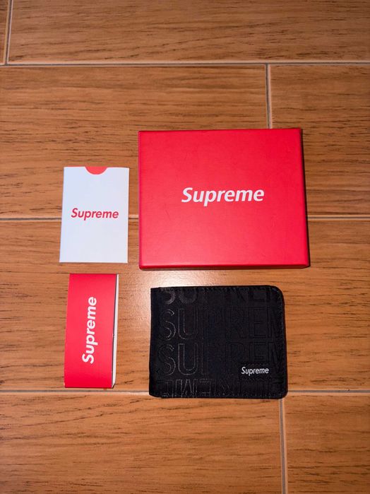 Carteira Supreme preta