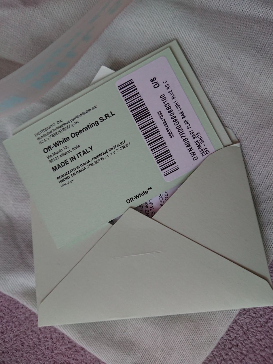 100% oryginalna torebka Off White. Okazja!!!