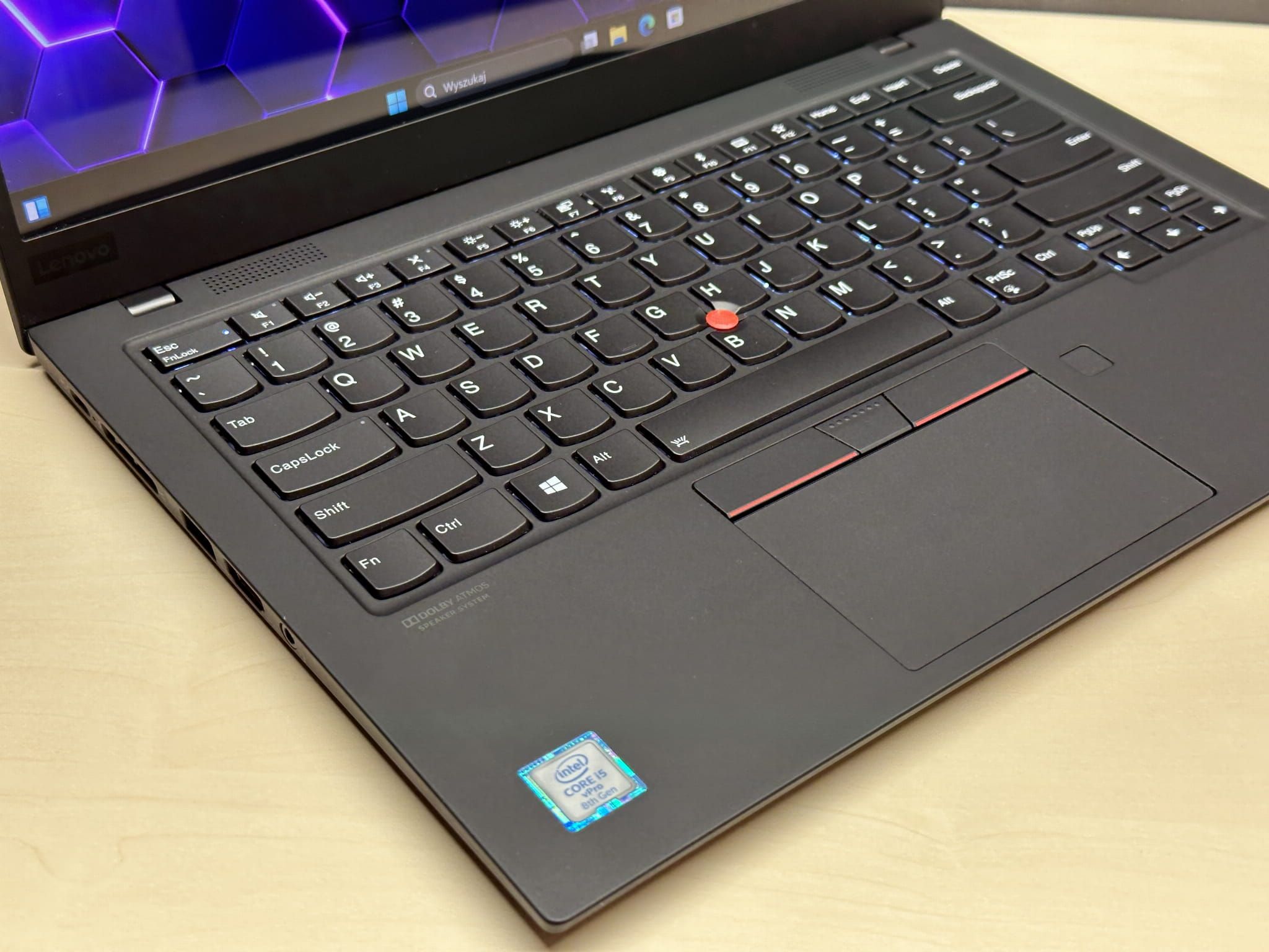 Laptop Lenovo ThinkPad X1 Carbon G7 | i5-8365U / 16GB / 4K / US/OUTLET