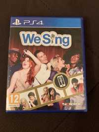 Jogo WeSing + microfones (Ps4)