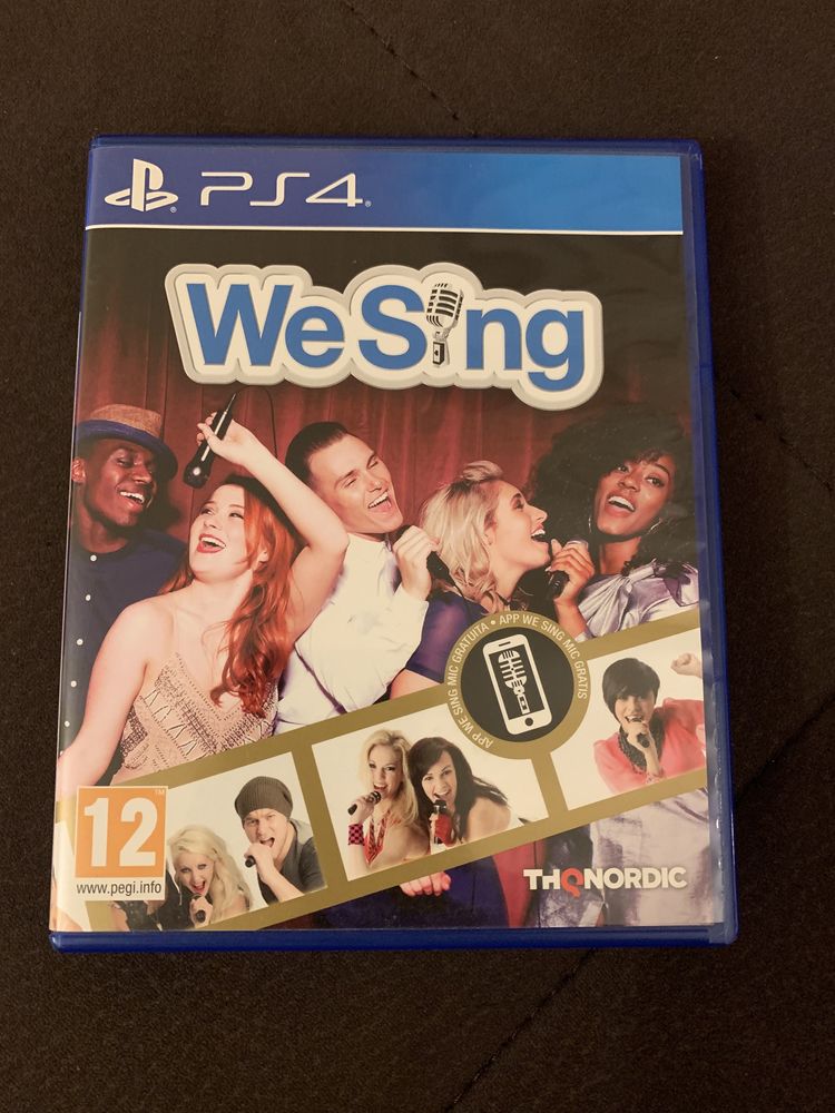 Jogo WeSing + microfones (Ps4)