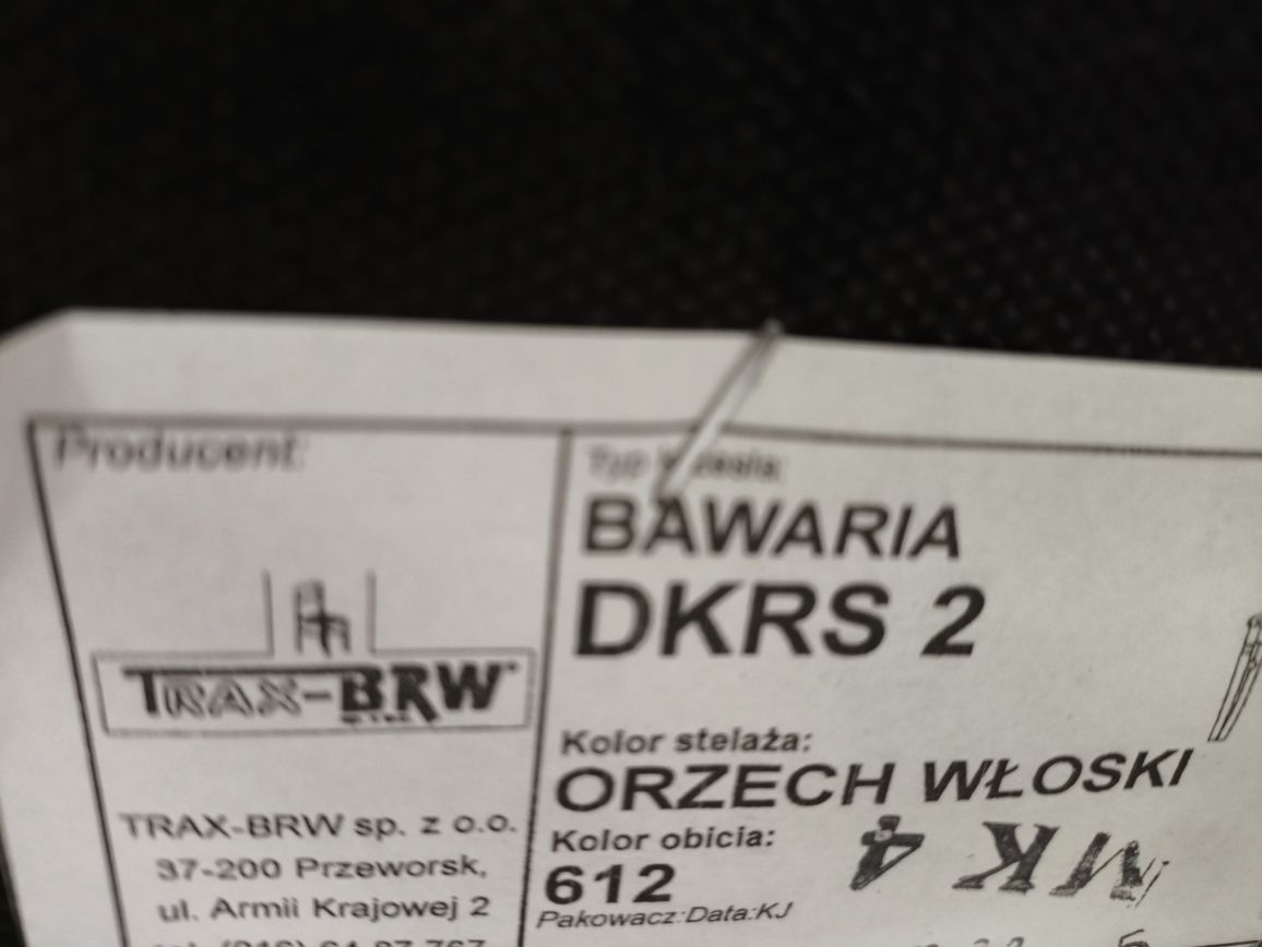 Krzesła / krzesło DKRS BAWARIA 4szt Orzech włoski - Drewno Bukowe