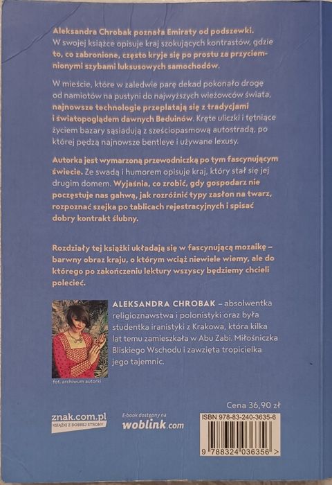 "Beduinki na Instagramie" Aleksandra Chrobak