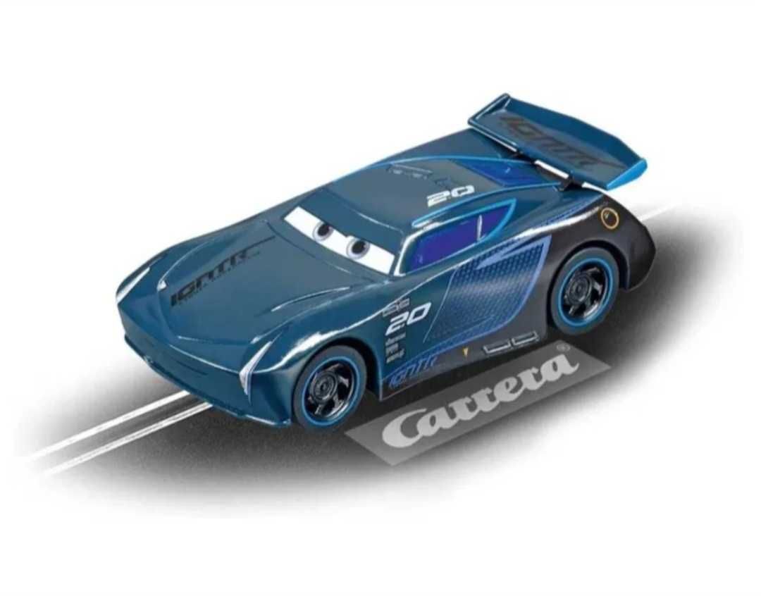 Disney Pixar Cars Jackson Storm, auto na tor Carrera Go, skala 1:43