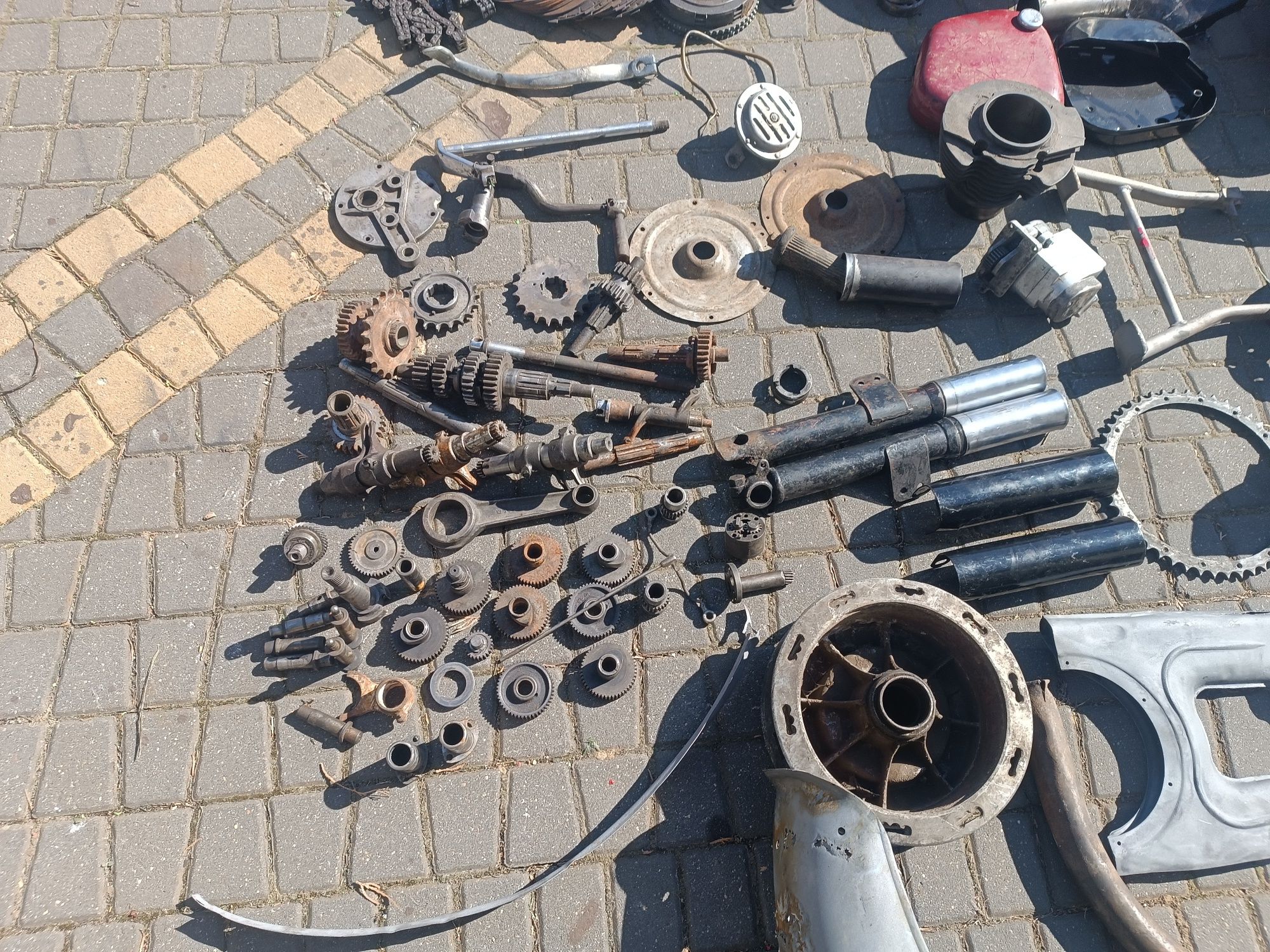 Junak m10 m07 koło tył części