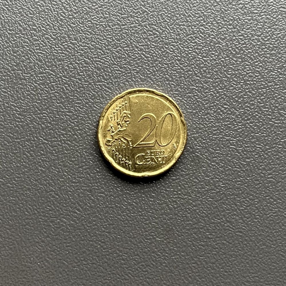 Moneta 20 euro cent Francja 2021 RF