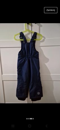 spodnie zimowe narciarskie Crivit 86/92