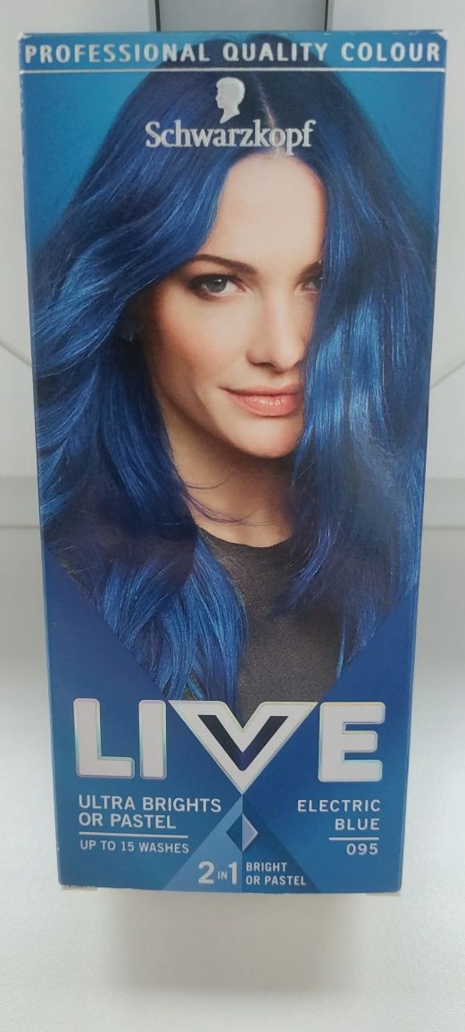 Niebieska farba do włosów Schwarzkopf