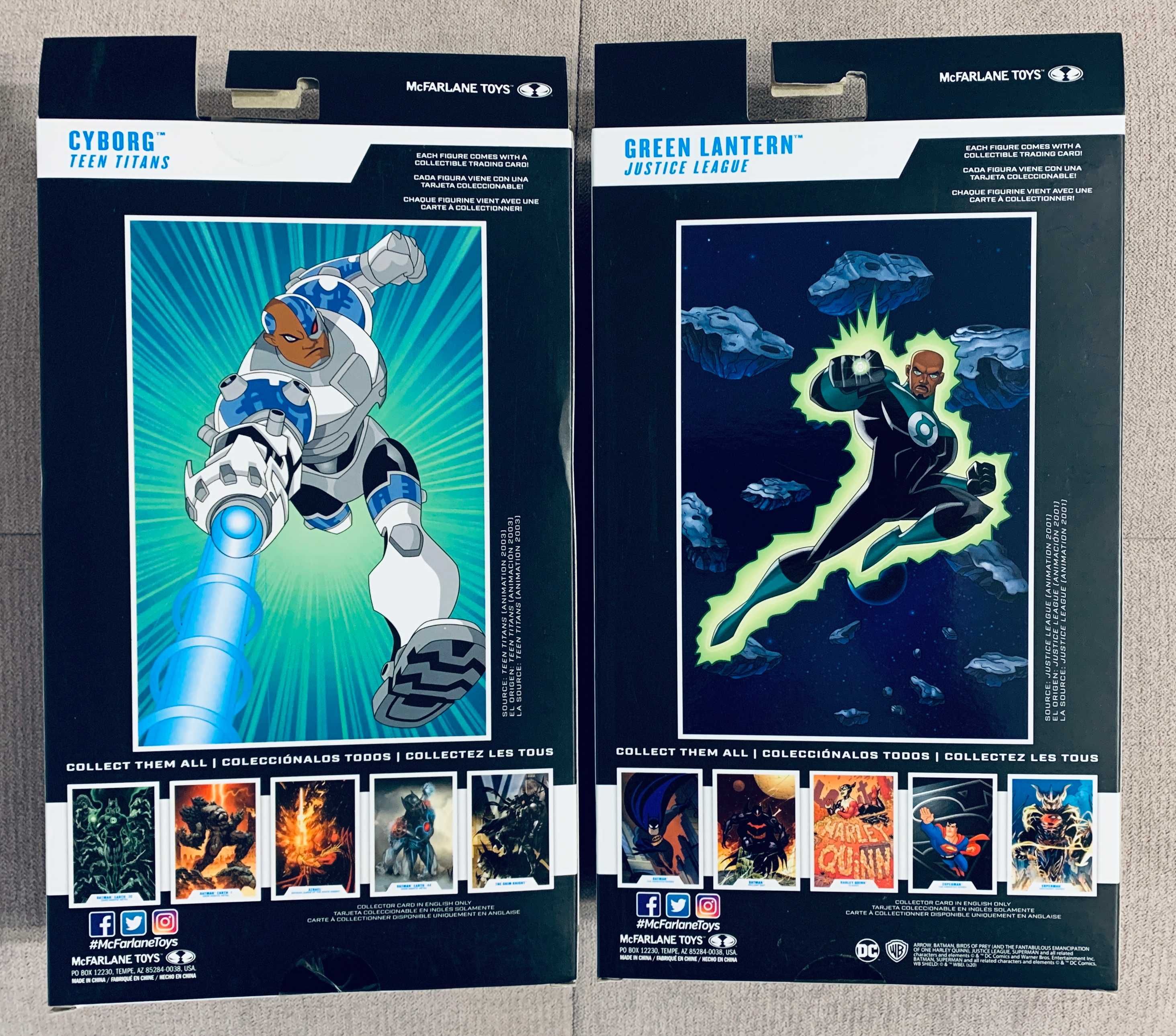 Фигура Cyborg Green Lantern Animated Киборг Зеленый Фонарь McFarlane