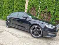 Audi A3 Audi A3 8V 2013r Sportback 1.4tfsi DSG S-line 146tys.km czarny sufit