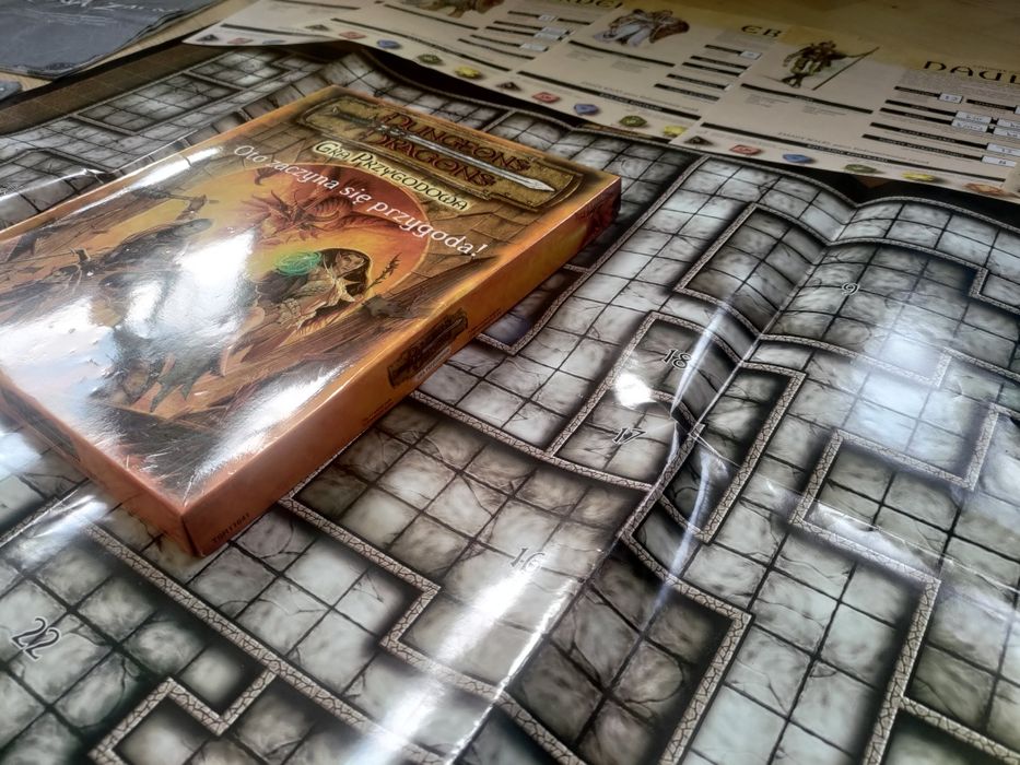Dungeons and Dragons: gra przygodowa. Unikat z 2003 roku.