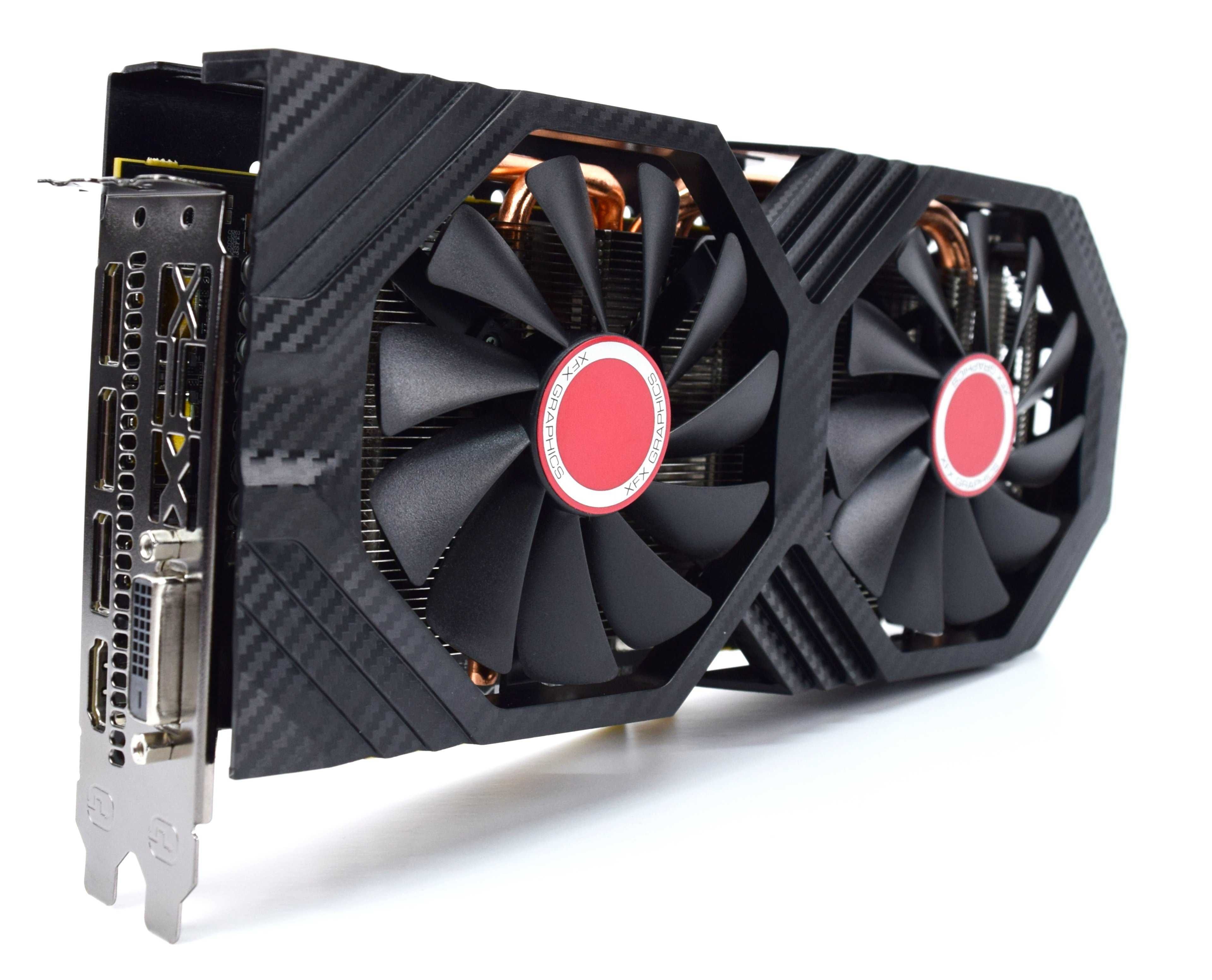 Видеокарта XFX Radeon RX 590 Fatboy 8192MB в идеальном состоянии