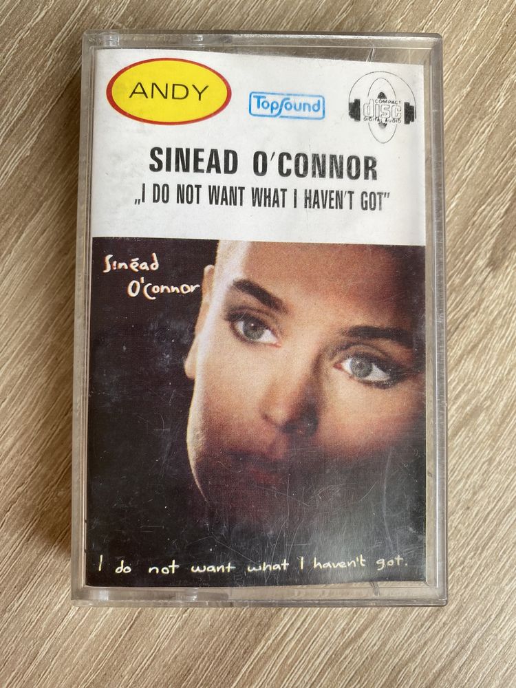Kaseta audio Sinead O’Connor „I don’t want what I haven’t got”