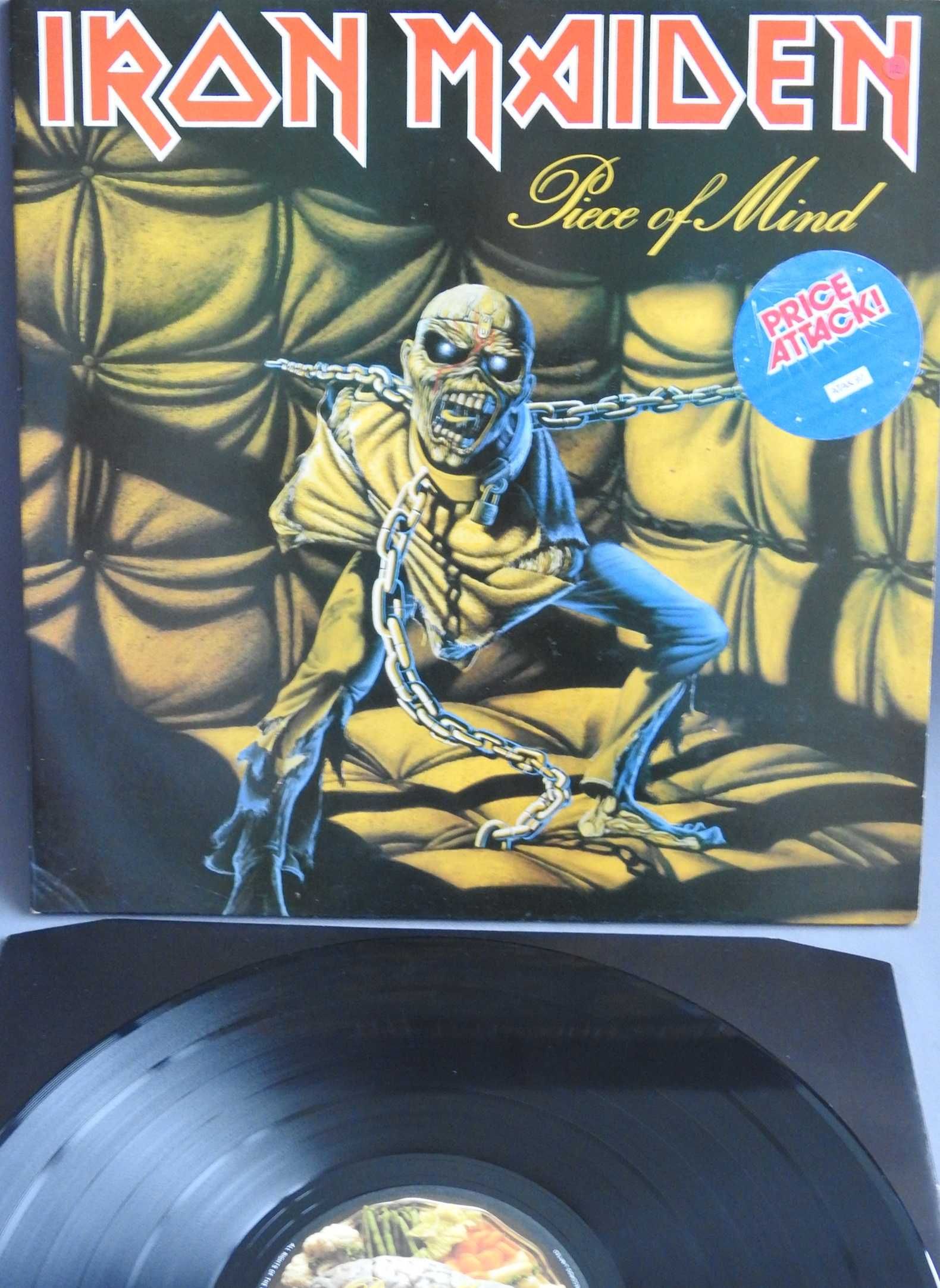 Iron Maiden Piece Of Mind LP 1983 UK пластинка EX Британия 1 press