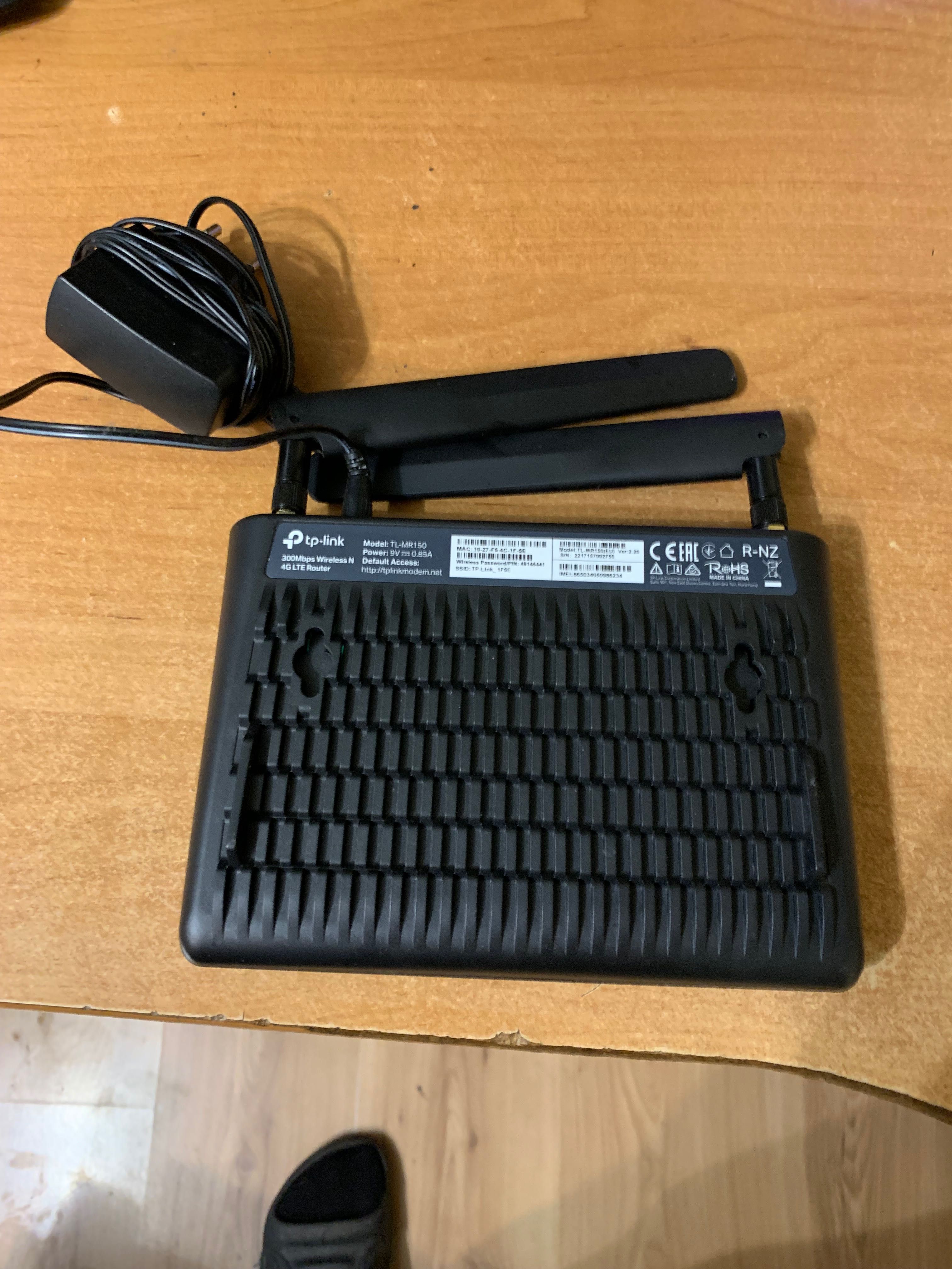 Router TP-Link TL MR 150