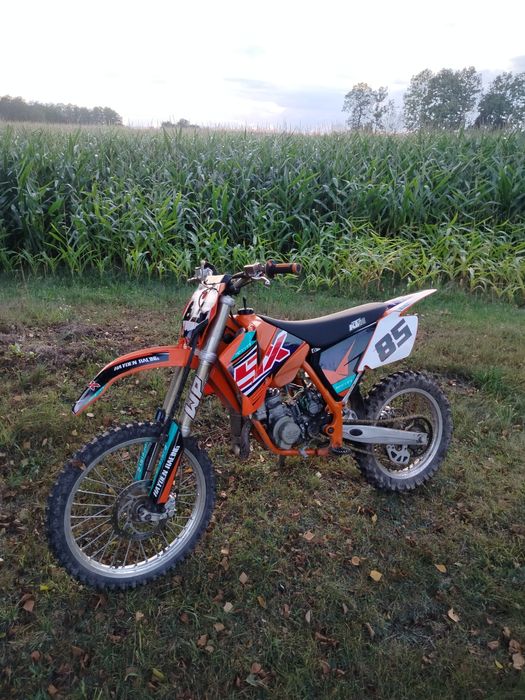 Ktm SX 85 2008  1,5 mth po wymianie tloka