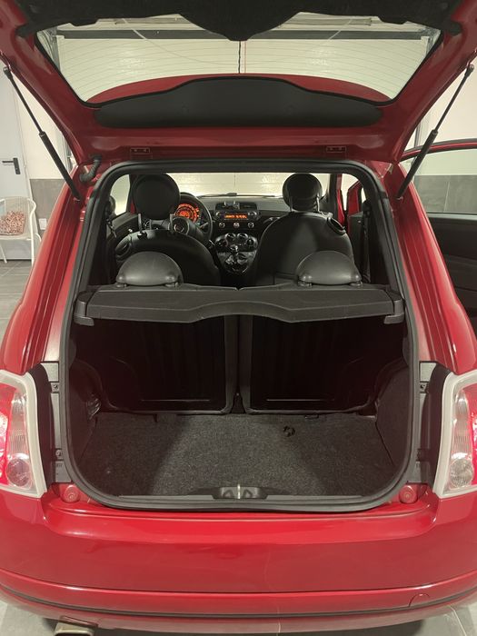 Fiat 500 vermelho