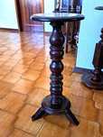 Mesa de pedestal para luminaria ou suporte para plantas - 2
