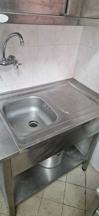 Bancada com Lava Loiça - Equipamento Restauração e Hotelaria