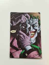 Metalowy Plakat A4 Joker DC Bohaterowie I Złoczyńcy