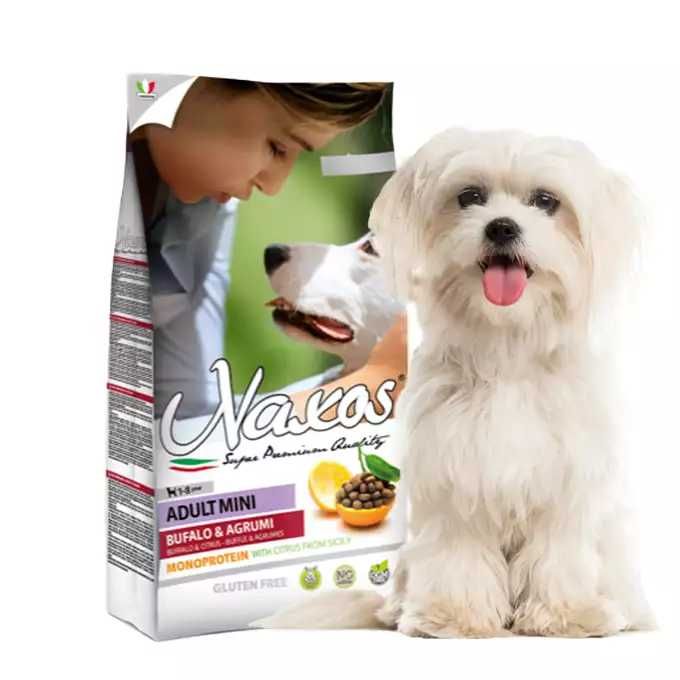 Naxos Adult Mini Bawół Karma dla psów Bezglutenowa i Monobiałkowa2,5kg