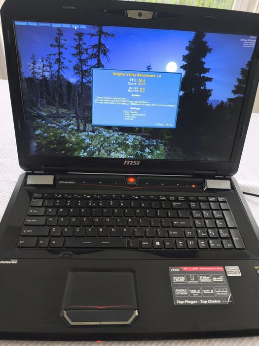 Laptop Gamingowy MSI GT70 2PE Dominator Pro i7 16GB SSD+HDD GTX880 17
