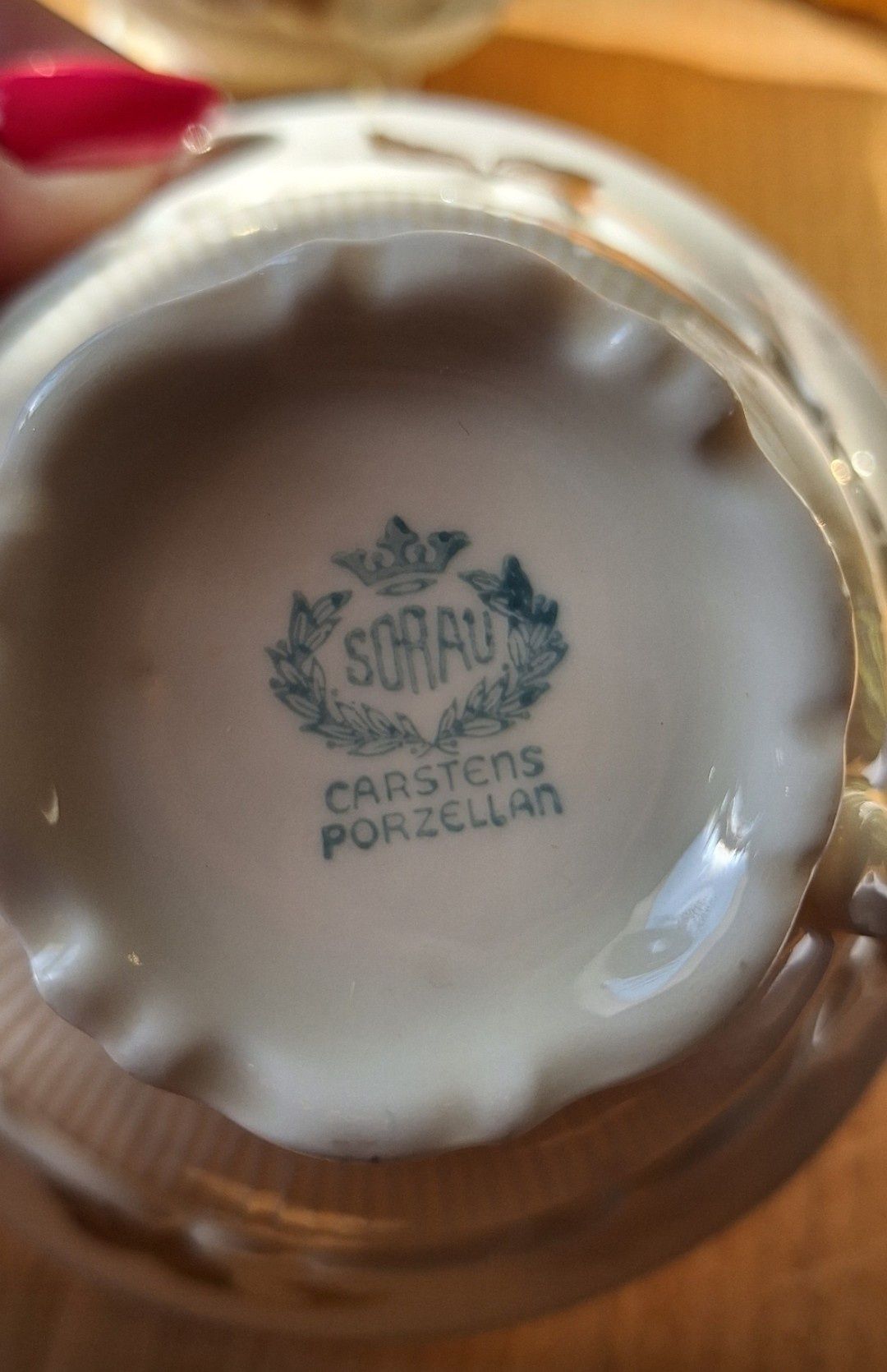 Carstens Sorau Żory dzbanek porcelana
