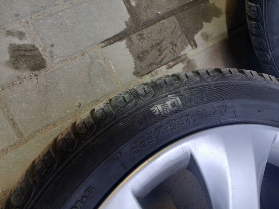 4x koła zimowe R17 5x105 Opel Astra J K Chevrolet