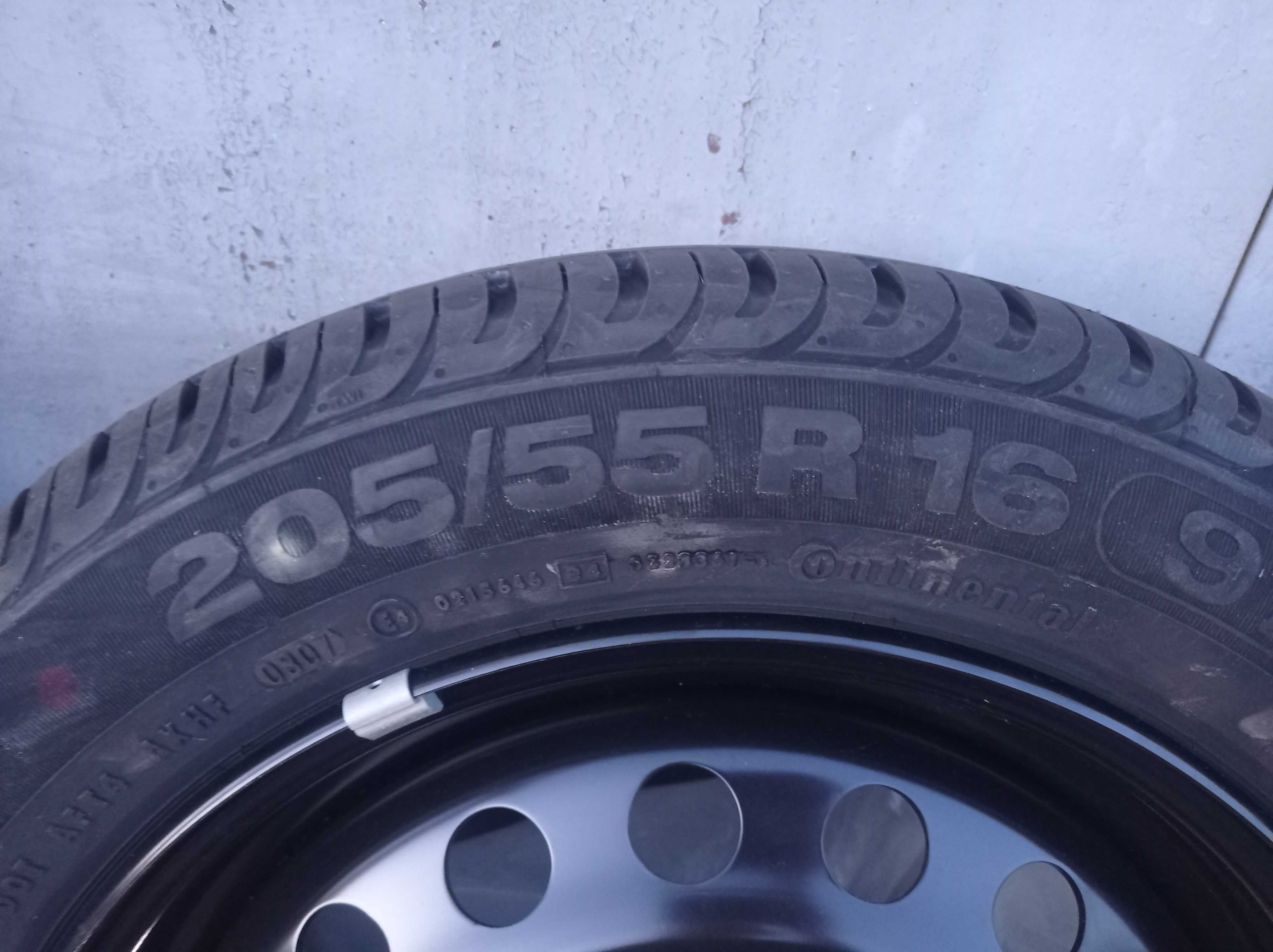 Резина с дисками 205 /55 R 16 Continental ( Германия ).