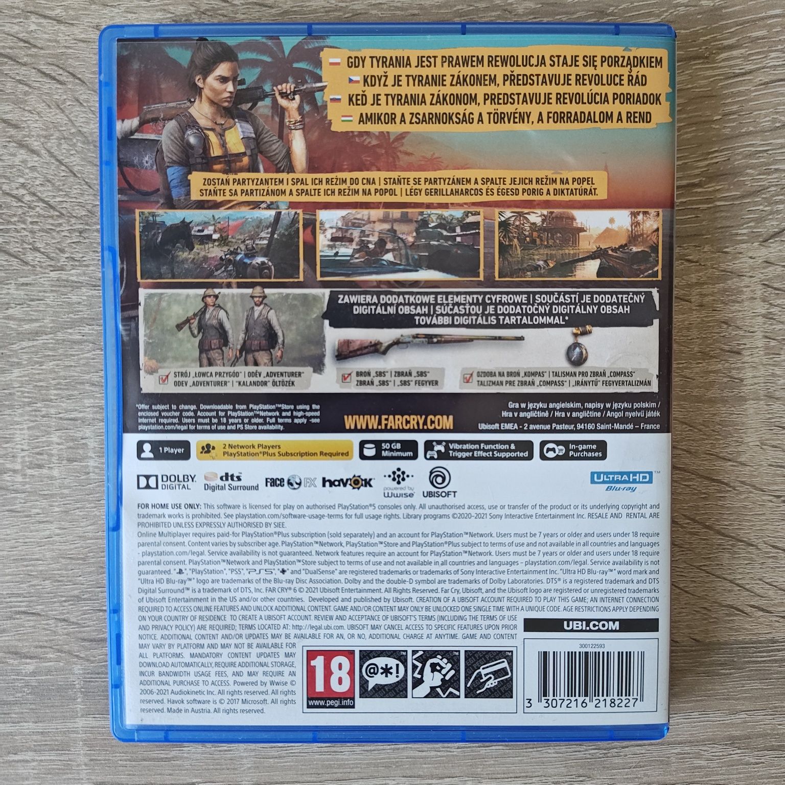 Far Cry 6 PL - Limited Edition - Po polsku - PS5 PlayStation Sony gra
