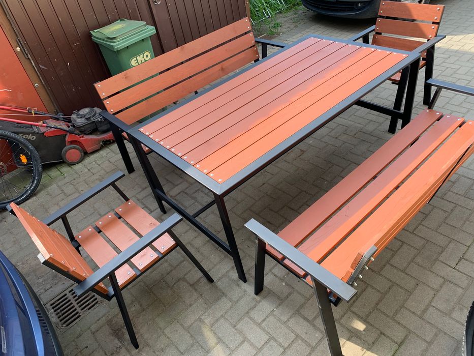 Meble ogrodowe na 8 osob