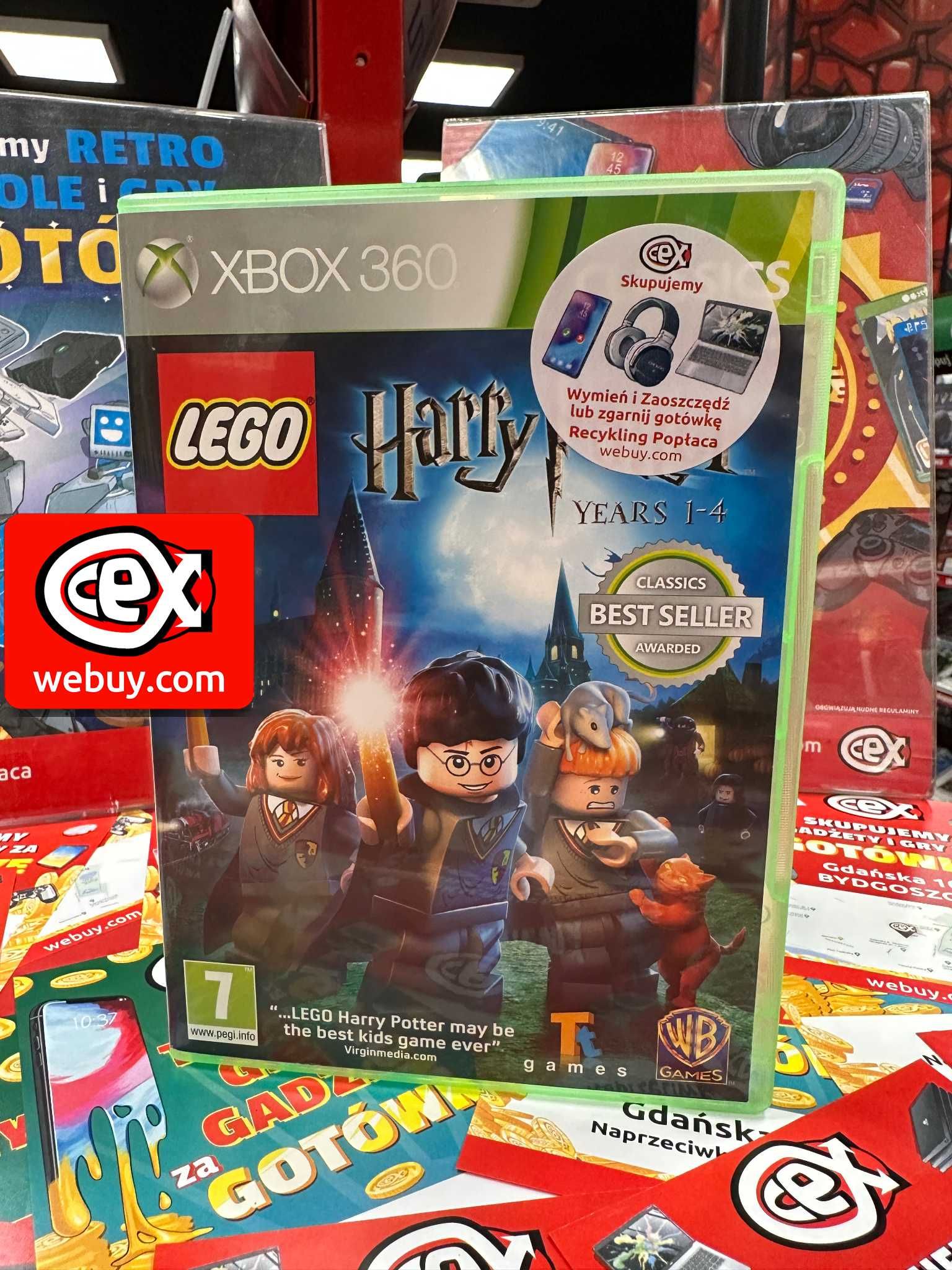 Gra LEGO Harry Potter Years 1-4 [Xbox 360] CeX Bydgoszcz