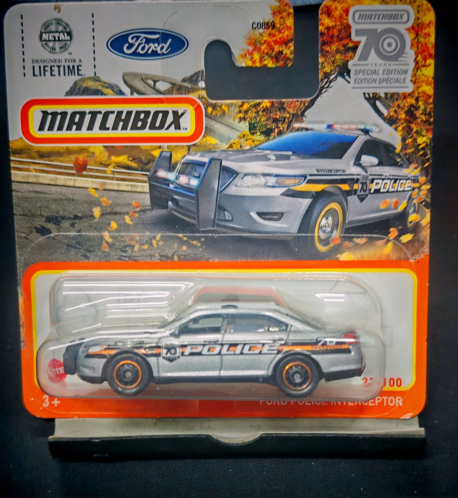 Ford Police Interceptor Matchbox